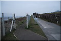 SX9982 : National Cycleway 2 & East Devon Way separate by N Chadwick