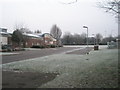 A frosty scene at Havant College