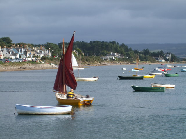 Findhorn Bay Sailing Boats