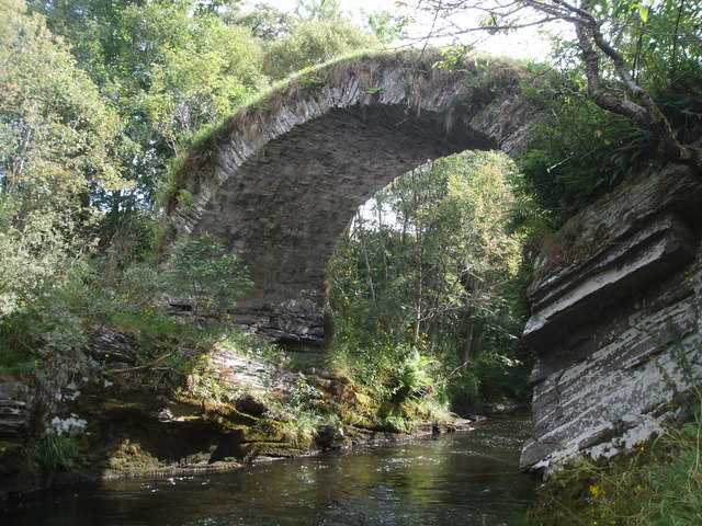 The Old Packhorse Bridge