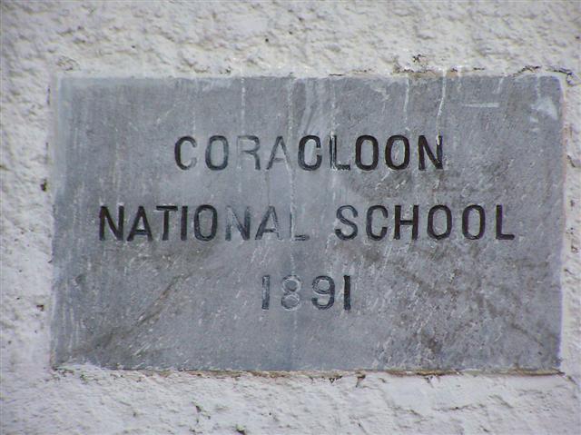 Plaque, Coracloon National School