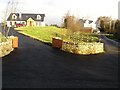 Modern houses near Mullanshellistragh