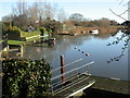 Iford, landing stages