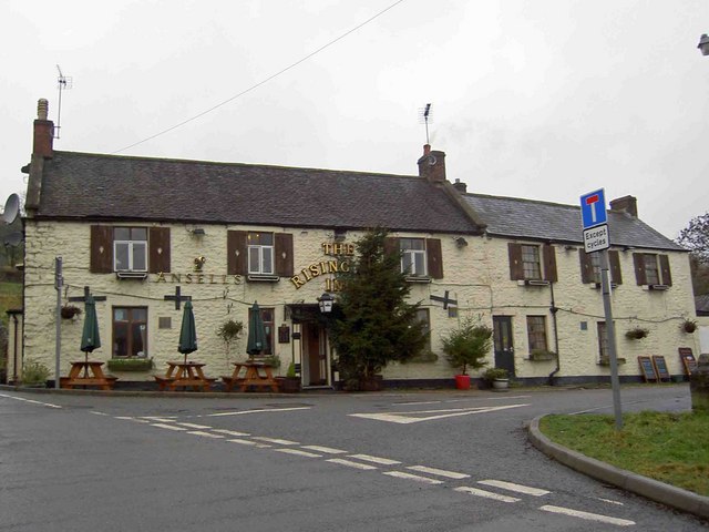 The Rising Sun Inn Middleton © Steve Fareham :: Geograph Britain and ...