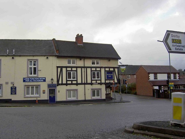 The Plough Inn Ashbourne, Derbyshire © Steve Fareham cc-by-sa/2.0 ...