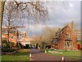 Gates and lodge, Higher Cemetery, Exeter