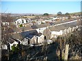 Rooftop view, Rhymney