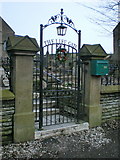 SD8831 : The Life Gate, Hurstwood Baptist Church by Alexander P Kapp