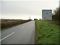 Approaching Easter Close Cross on the A399 from Combe Martin