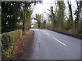 TM1957 : B1077 Helmingham Road by Geographer