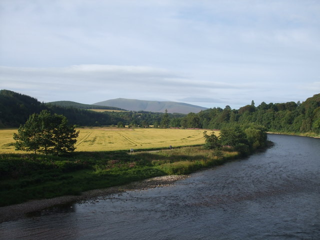 Ben Rinnes and the river Spey