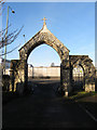 Entrance to Hove Cemetery