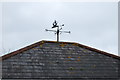 Sailing ship weathervane