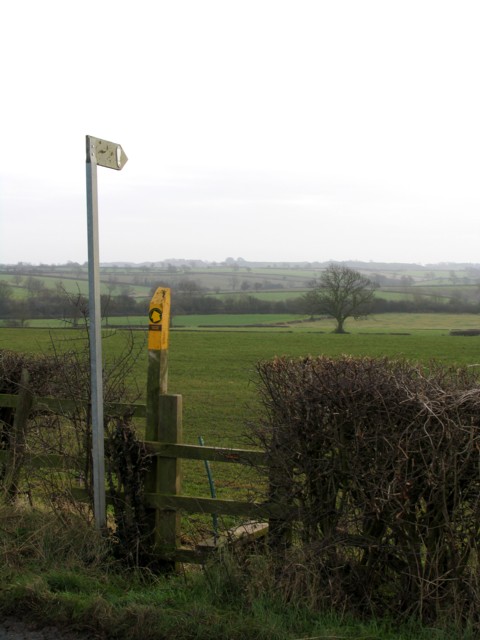 Footpath this way on 18 December 2008