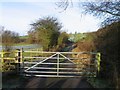 Track to sewage works