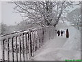 Aristotle Bridge in the snow