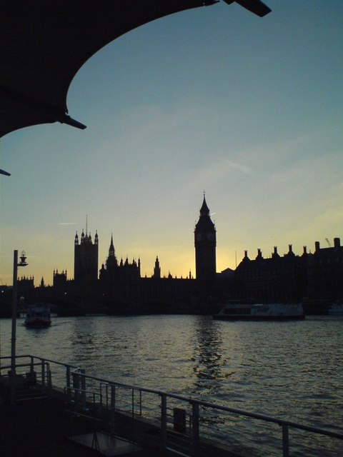 Parliament sunset