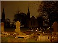 Heaton cemetery and churches