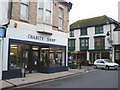 Charity shop, corner of Winner Street, Paignton