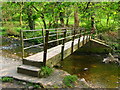 Footbridge over the River Brock