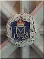 St. Bartholomew the Great - plaque in the roof of the cloister