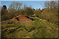 SO8933 : Disused railway embankment, Tewkesbury by Philip Halling