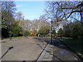 Road into Battersea Park