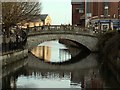 Moulsham Bridge over the river Can in Chelmsford