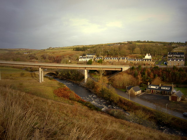 Dunbeath Village and "New A9"