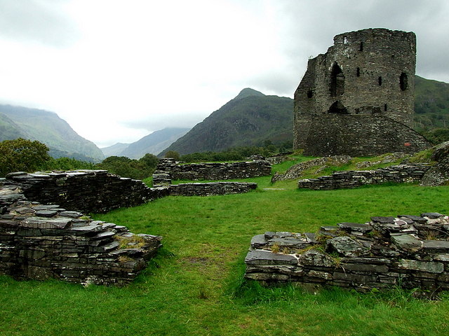 Dolbadarn Castle guarding the pass