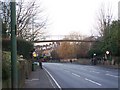 Footbridge over A229 Loose Road