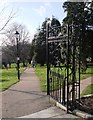 Cemetery Park, St Austell, Wrought Iron Entrance Gate