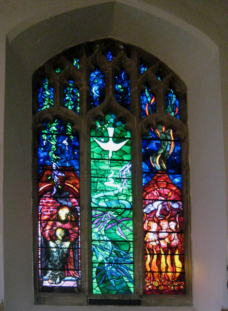 Benjamin Britten memorial window ... © Zorba the Geek cc-by-sa/2.0 ...