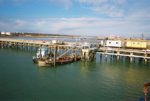 Pollution control equipment at Fawley Marine Terminal