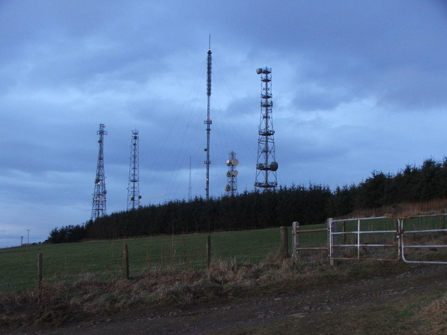 Communications Masts at Core Hill