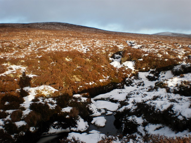 Peat Haggs on Beinn nan Cailleach
