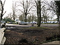 Car park at northern end of Nymans