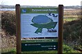 J1068 : Information sign at Portmore Lough by HENRY CLARK