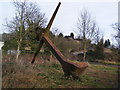 Anchor along roadside