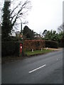 Lamppost in Sussex Road