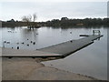 The jetty at The Heath Pond in the "Off Season"