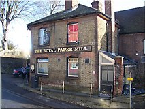 TQ7554 : The Royal Paper Mill Pub, Tovil by David Anstiss