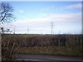 Pylons heading towards Red Roses from Llanteg