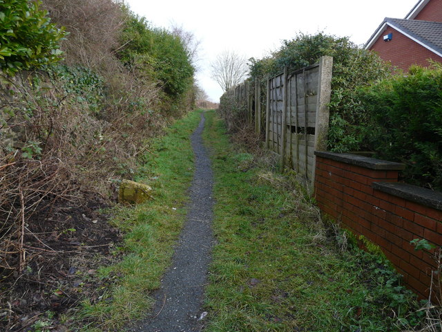 Footpath off Carham Road
