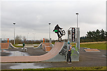 SU4318 : Freespace skate park, Eastleigh by Peter Facey