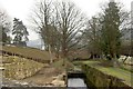 Remnants of the Thames and Severn Canal at Bourne Mills