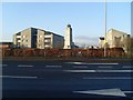 Looking across Glasgow Road