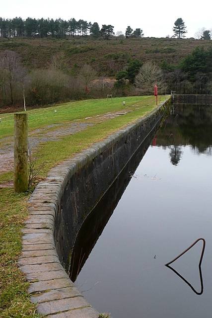 Squabmoor reservoir dam