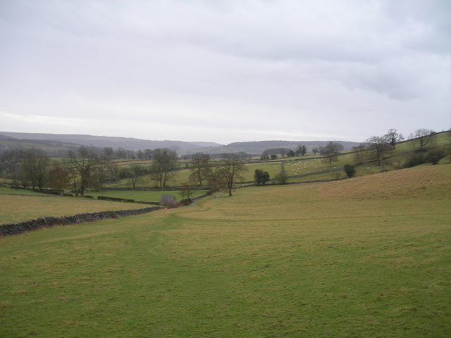 Countryside west of Bakewell