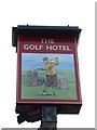 TM2043 : The Golf Hotel Sign by Keith Evans